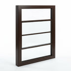 Window Conversion Angles Kit 3mm Nut Brown - Pack of 3 x 25mm Lengths