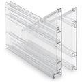 2mm Greenhouse Panes 608 x 608mm Clear - Pack of 4