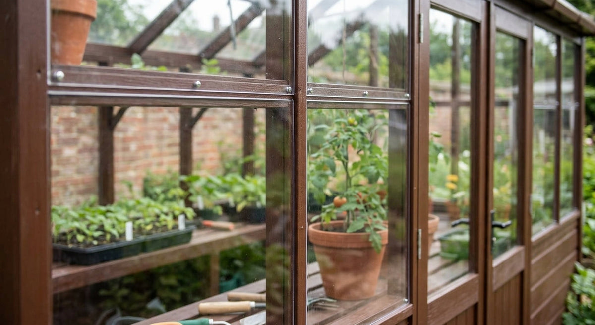 2mm Greenhouse Panes 608 x 608mm Clear - Pack of 4