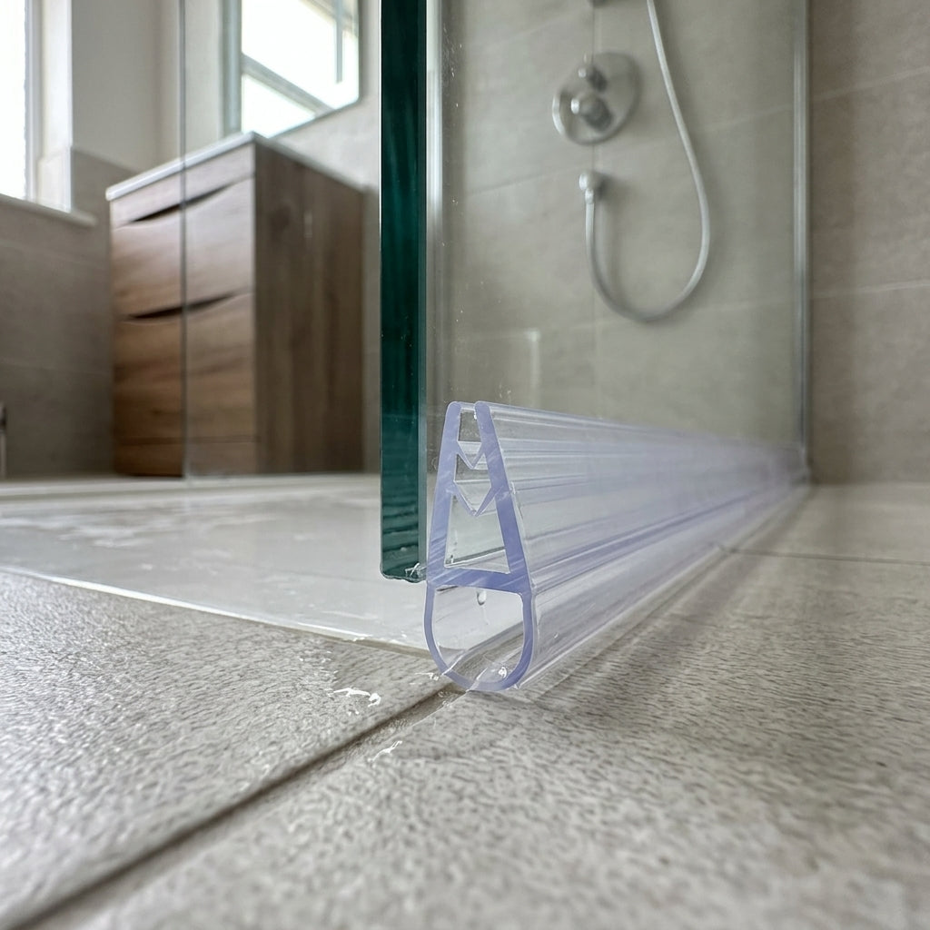 4 - 6mm Clear Shower Seal - 6 x 1m Lengths