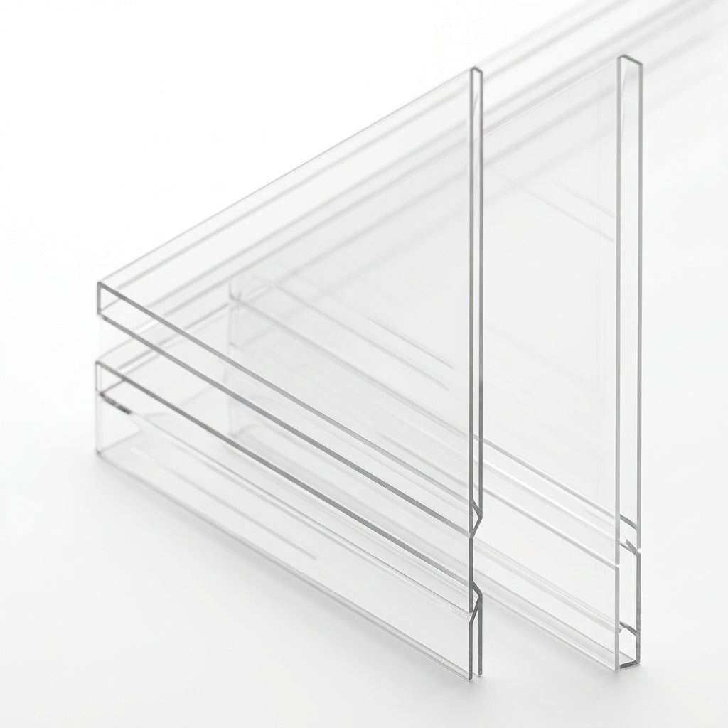 2mm Clear Styrene Sheet 1220 x 1220mm - Pack of 6