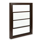 Nut Brown Vertical Sliding System - 3 x 2m Lengths