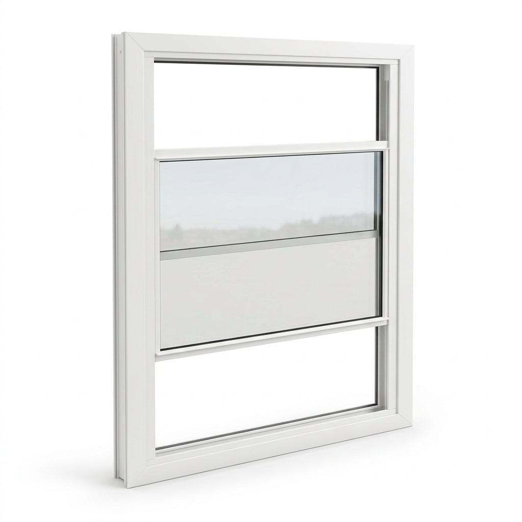 Vertical Sliding System 2m Kit White - 3 x 2m Lengths