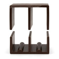 3m Double Track Nut Brown - 3 x 3m Lengths