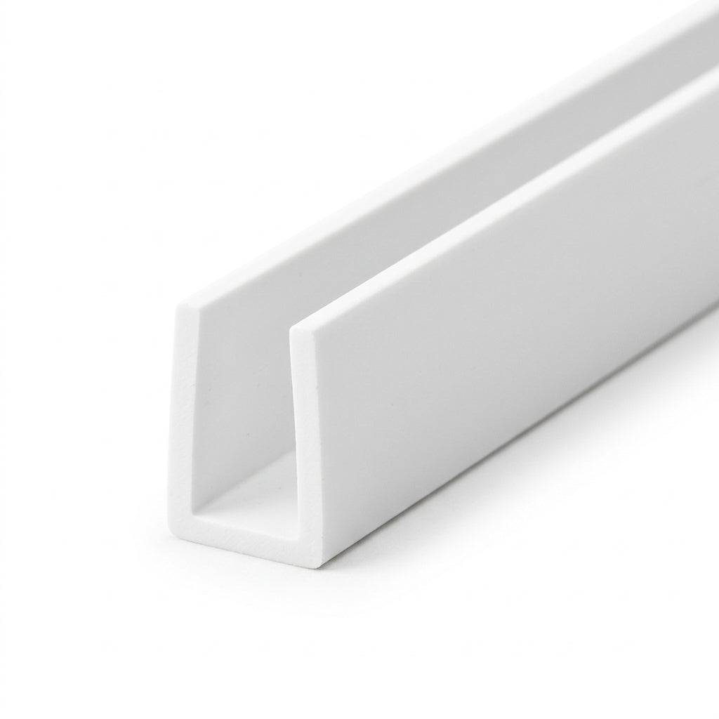 6mm White Edging Strip 1 x 150m - Pack of 1