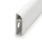 Champagne Plastic Tile Trim 8mm - Pack of 5, 2.44m Each