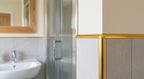 Matt Gold PVC Tile Trim - 5 x 2.44m Lengths, 8mm Profile