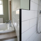 Black PVC Tile Edge Trim - 6mm x 25 x 2.44m Lengths