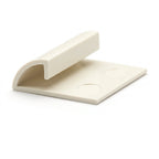 8mm Plastic Tile Edge Soft Cream - 25 x 2.44m Lengths